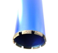 Serra Copo Diamantada 108mm X 450mm Rosca 1.14 Para Perfuratriz