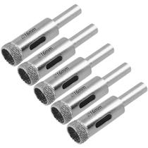 Serra Copo Diamantada 16Mm Porcelanato Vidro Mármore 05 Un