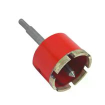 Serra Copo Diamantada 2.1/2 65mm Haste Mandril 15 cm Diaman Bears