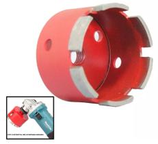 Serra Copo Diamantada 20mm P/ Esmerilhadeira Rosca M14