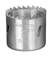 Serra Copo Diamantada 32 mm 1.1/4" com Dente de Metal Duro e Aço Especial Cromado Tramontina