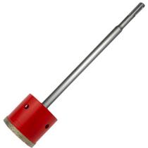 Serra Copo Diamantada 50mm Com Haste SDS Perfurar Porcelanato Concreto Cerâmica