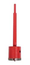 Serra Copo Diamantada 53mm Segmentada com Haste 180 mm Rosca M14 Hessen Serra Copo Diamantada 53mm Segmentada com Haste 180 mm Rosca M14 Hessen