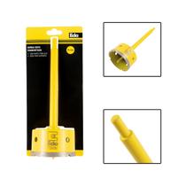 Serra Copo Diamantada 75mm Com Haste 170mm