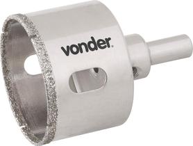 Serra copo diamantada 76mm com haste para alvenaria - Vonder