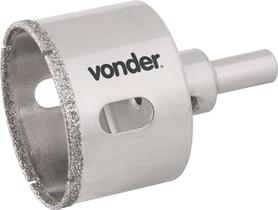 Serra copo diamantada 76mm com haste para alvenaria - Vonder