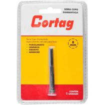 Serra Copo Diamantada 8mm - Cortag Serra Copo Diamantada 8mm - Cortag