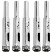 Serra Copo Diamantada 8Mm Porcelanato Vidro Mármore 05 Un