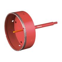 Serra Copo Diamantada Haste e Pino Guia p/ Alvenaria 165mm 61440 Cortag