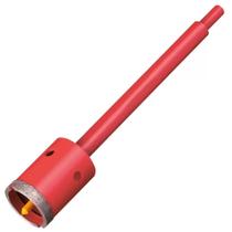 Serra Copo Diamantada Haste Pino Guia Furadeira 35mm Cortag