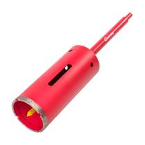 Serra Copo Diamantada Longa com Haste 65x150 mm Cortag Serra Copo Diamantada Longa com Haste 65x150 mm Cortag