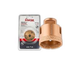 Serra Copo Diamantada Para Esmerilhadeira 51 mm Rosca M14 Cortag