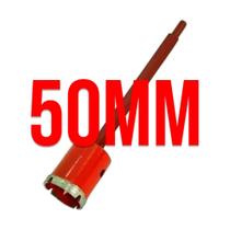 Serra Copo Diamantada Piso Porcelanato com Haste Golfield 20mm 25mm 30mm 40mm 45mm 50mm 60mm