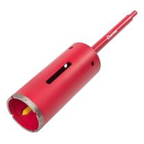 Serra Copo Diamantado Cortag Para Alvenaria Com Haste Pino Guia Para Ar 65x150mm Serra Copo Diamantado Cortag Para Alvenaria Com Haste Pino Guia Para Ar 65x150mm