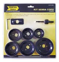 Serra Copo Jogo com 9 Peças Fertak Serra Copo Jogo com 9 Peças Fertak