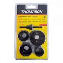 Serra Copo Jogo Thompson Aco Carbono 32 A 54Mm Com 5 Pecas - 1767 Serra Copo Jogo Thompson Aco Carbono 32 A 54Mm Com 5 Pecas - 1767