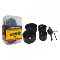 Serra Copo Jogo Thompson Aco Carbono 32 A 54Mm Com 6 Pecas - 1768 Serra Copo Jogo Thompson Aco Carbono 32 A 54Mm Com 6 Pecas - 1768