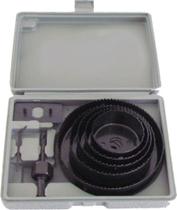 Serra Copo para Gesso e Madeira com 08 peças - Fertak Tools Serra Copo para Gesso e Madeira com 08 peças - Fertak Tools