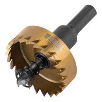 Serra copo para metal 40 mm revestimento em Nitreto de Titânio com suporte