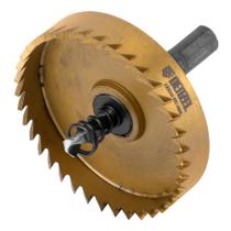 Serra copo para metal 65 mm revestimento em Nitreto de Titânio com suporte