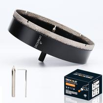 Serra de diamante DECKRKAT de 15 cm com broca piloto Serra de diamante DECKRKAT de 15 cm com broca piloto