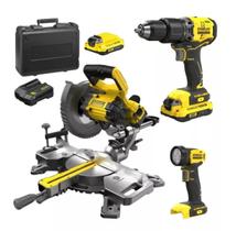 Serra De Esquadria Scm701 + Sbd715c2k E Lanterna