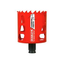 Serra de furo Diablo DHS2500CT 6,4 cm, dentes de carboneto, madeira, metal