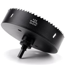 Serra de furo ITOOLFIRM de 6,75 polegadas para metal e madeira compensada com haste hexagonal