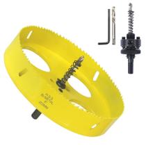 Serra de furo JIECHENG 203 mm bimetálica de 8 polegadas para madeira e metal macio