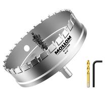 Serra de furo Mollom Heavy Duty Carbide 127 mm com 2 brocas