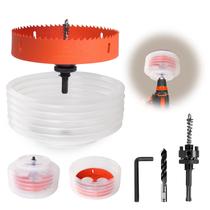 Serra de furo VUAOHIY de 6 3/8 polegadas para luzes embutidas com coletor de poeira