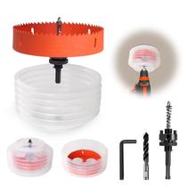 Serra de furo VUAOHIY de 6,25 cm para luzes embutidas com coletor de poeira