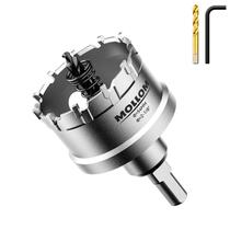 Serra de metal duro Mollom Heavy Duty 54 mm com 2 brocas piloto