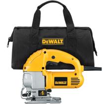 Serra Elétrica DEWALT DW317K - 5,5A, Cabo, Alça Superior Amarela