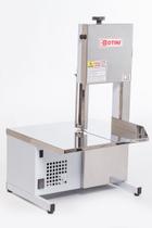 Serra Fita Açougue Bancada Inox Máquina Cortar Serrar Carne Osso Frango Peixe Congelados Botini B152 Elétrica Industrial Profissional 1/3CV