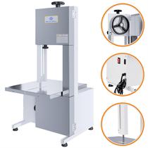 Serra Fita Bancada Aço Inox Máquina Cortar Carne Serrar Osso Semi Profissional 1,46 Delta Grill