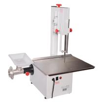 Serra Fita Bigolar 1,87m Inox com Moedor Boca 7 e Extrusor 1/3CV Bivolt