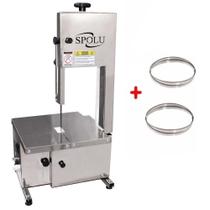 Serra Fita de Bancada Inox 1/3CV 1,43M Spolu SPL-550 Serra Fita de Bancada Inox 1/3CV 1,43M Spolu SPL-550