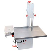 Serra Fita Mesa Móvel Bigolar 2,06m Inox com Moedor Boca 10 1/2CV Bivolt Serra Fita Mesa Móvel Bigolar 2,06m Inox com Moedor Boca 10 1/2CV Bivolt