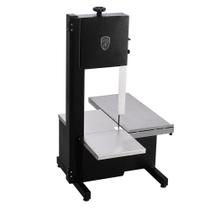 Serra fita preta mesa móvel motor 1/2 com moedor e extrusor