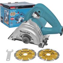 Serra Mármore 110mm 1300w Com 2 Discos 4100nh3zx2 Makita Serra Mármore 110mm 1300w Com 2 Discos 4100nh3zx2 Makita