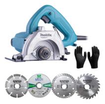 Serra Mármore 1200w 110mm M0400b Acessórios Makita Original Serra Mármore 1200w 110mm M0400b Acessórios Makita Original