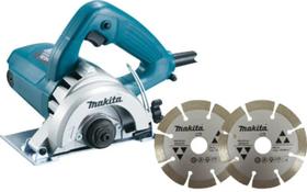 Serra Mármore 1300w 13800rpm 4100Nh3Zx2 - 127v - Com 02 Discos - Makita