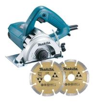 Serra Marmore 4.3/8 1300w 4100nh3zx2 Makita C/ Discos-127V