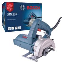 Serra marmore bosch 220v titan gdc 150 1.500w