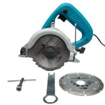 Serra Mármore Circular 1200w Importway 110v Com Discos Serra Mármore Circular 1200w Importway 110v Com Discos