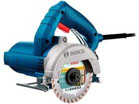 Serra Mármore Elétrica Bosch Titan GDC 150 1200W 125mm Até 12200RPM Corte Úmido