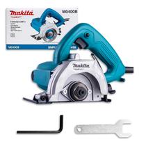Serra Mármore Elétrica Makita M0400B 1200W 4.3/8 Pol 127V/220V 110MM S/Maleta Cortadora de Piso Mármore Profissional