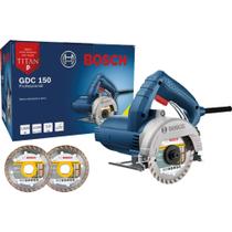 Serra Mármore GDC 150 110 Volts + Maleta + 2 Discos - 06015486A3000 - BOSCH Serra Mármore GDC 150 110 Volts + Maleta + 2 Discos - 06015486A3000 - BOSCH