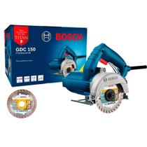 Serra Mármore GDC 150 TITAN 1500W 220V com 1 Disco Bosch